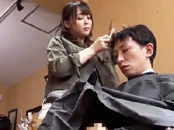 美容師が散髪終わりにSEXしててくれるリピーター続出の美容室