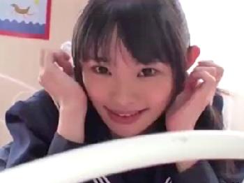 裸エプロンで家事してくれる女子校生妻と熱々子作りセックス