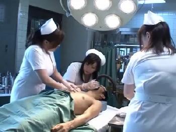 爆乳しかないハーレム病棟→男患者のペニスを奪い合う痴女ナースたち