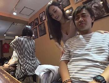 とある美容室で働くとんでもない痴女がまさかのAVデビュー!!