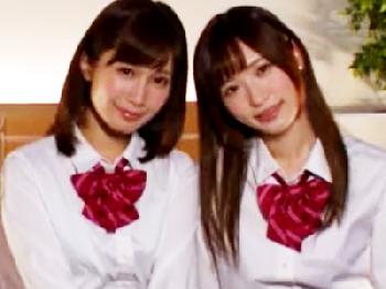 美少女女子校生2人を取っ替え引っ替えに性行為するハーレム3人プレイ