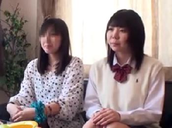 姉に付き添ってもらってマッサージに来た童顔女子校生が冷酷非道な男に犯されて中出し