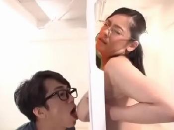 Gカップ＆Hカップの爆乳母!!自分の息子に肉棒突っ込まれる母親