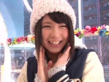 マジックミラー号に興味を示した素人娘が彼氏いるのにオメコ内でスペルマ発射され背徳イキ!!