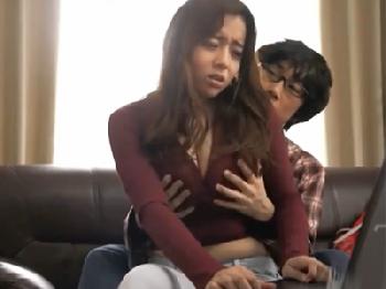 ガチ淫らな巨乳熟女人妻が猥褻な性行為