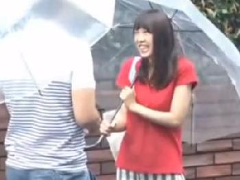 雨天時にナンパしたチョイブス素人膣内射精