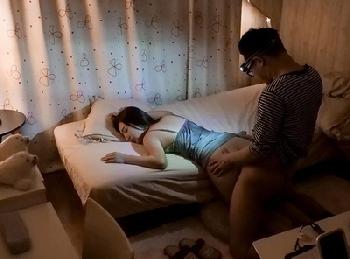 一度眠りについたら大地震が起きても絶対に起きない義姉を…寝ているうちに性的暴行膣内射精!!