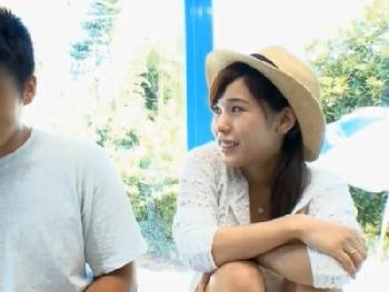 脱いだら巨乳のギャル彼女!!彼氏よりも大きい男優巨根にうっとり寝取られ膣射