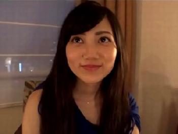 目がクリっとした整った顔立ちの美女→さらに桃尻というダメ押し28歳素人にエンドレスピストン