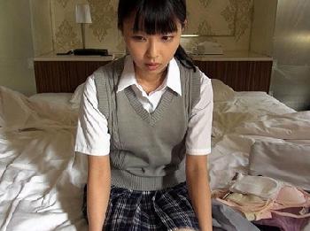 1日中ブッ込み倒し快諾!!ハメ撮りでも何でも裏オプ何でもアリな援交女子校生