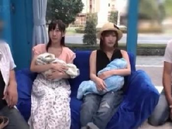 30歳子持ちの素人人妻が他人棒でマジックミラー号イキ