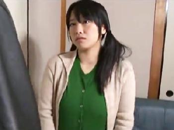 義理の父親に全力オナニーを目撃された人妻→その場でなし崩し肉親姦!!