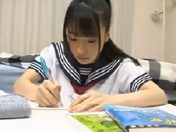 家庭教師を痴女って精液搾取するポニーテール女子校生