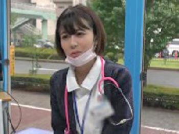 アナルVスポットを触られて性的興奮し膣内で子種を爆射される素人ナース