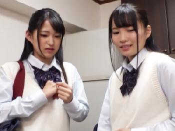 再婚相手の魅力的な女子校生姉妹を洗脳しておまんこ内射精する非人道的な継父