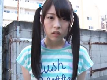 マゾヒストの黒髪ツインテール女子校生娘を拉致!!ハメ撮り膣内射精に狂乱絶頂