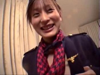 夢が叶った!!W スレンダーな巨乳お姉さんにスッチーコスさせてハメ撮り