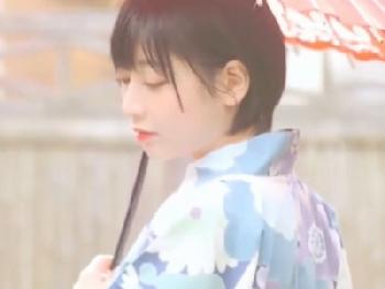 大和撫子感じる浴衣美女を目隠し調教→和室で死ぬほどピストンして顔面発射