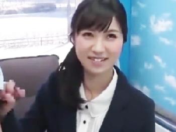 早漏改善に協力してくれる美女会社員