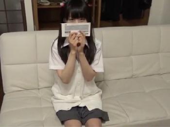 お金大好き女子校生が中出し3万援交SEX