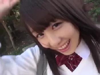 天然系女子校生を出会いサイトで見つけて中出し援交
