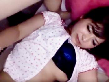 美女ギャルな姉にムラっときて夜這い性的暴行膣内射精!!