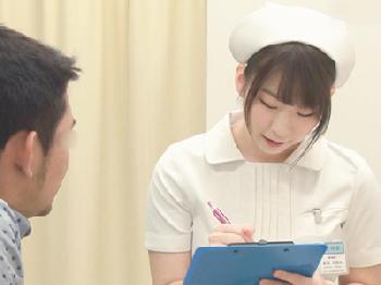 患者の性的欲望を恍惚となる極上射精で解消するために働く人妻ナース