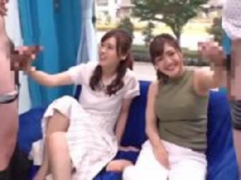 勃起男根の感触で辛抱できずヌレヌレになってしまったマダムのマジックミラー号での性行為