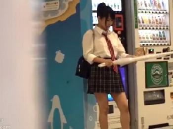 援交待ち合わせにきた美少女女子校生!!出会い系アプリで出会った危険なティーンとハメ撮り成功!!