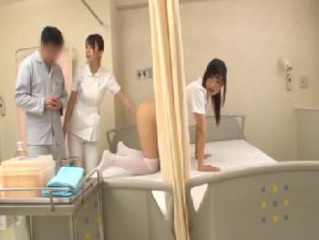 精子溜め過ぎな患者の為の射精を促すためにとても綺麗な白衣の天使が献身的セックス