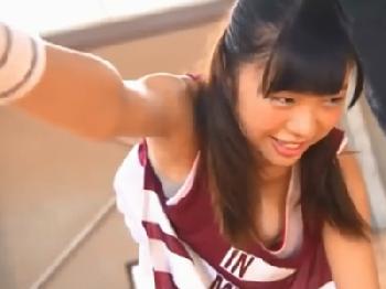 巨乳生徒と体育館で顔面射精交尾始める変態コーチ