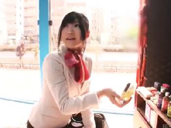 彼氏と別れてからHしてなくて寂しいという美少女性会社員のパンスト破いてズボボ