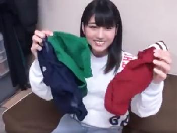 清楚な見た目の素人娘に高校時代の体操着来てもらってハメ撮り