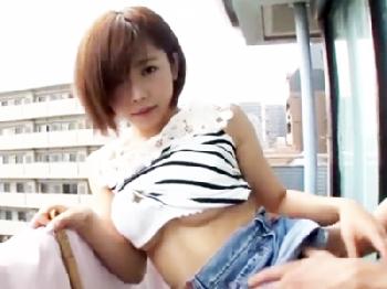 巨乳・紗倉まなちゃんが巨根挿入されながら私生活