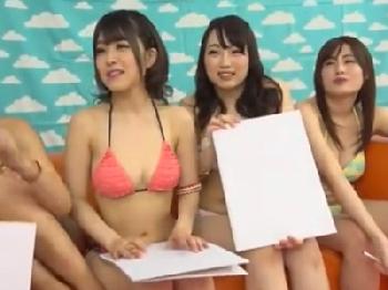 素人娘の集団を連れこんで楽しく中出し乱交