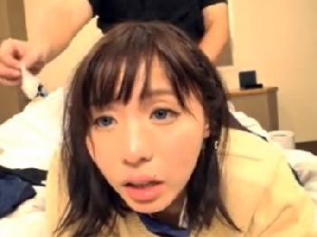 ピュアな巨乳女子校生がお小遣い稼ぎに援助交際した様子が流出W
