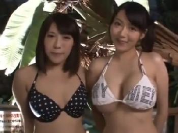 無謀なエロ企画に挑んだで失敗して罰ゲームで複数の男たちに挿入された水着女子