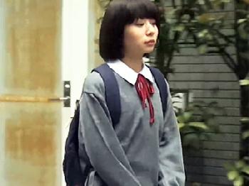 帰宅中の貧乳制服女子校生を車で拉致って集団輪姦婦女暴行!!