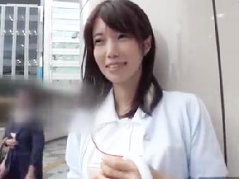 池袋でナンパした現役アラサーナースが潮吹き絶頂