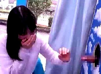 彼女なら彼氏のペニスがわかるはず!!惜しくも外した彼女が即寝取られW