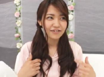 清楚な女子大生にインタビューして不意に巨根見せてマンぐり返し挿入