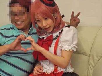 気味悪いファンと個人撮影会を楽しんだあとの色情狂セックス