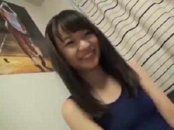 黒髪女子が初体験のハメ撮りに覚醒→快感を覚えて2回戦目突入