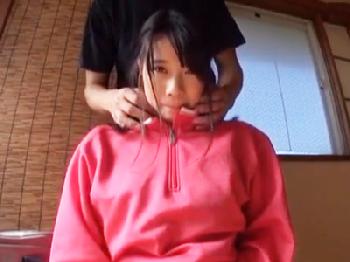 発育途中の童顔の魅力的な女子校生と放課後デート→誰も居ない家屋に連れ込みコンドーム非装着の膣内射精交尾