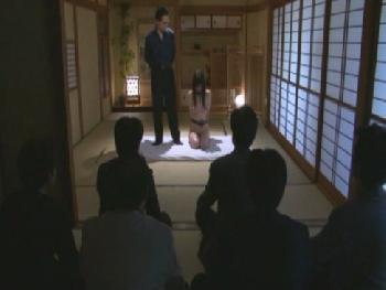 売却されるセックス奴隷→大衆の前で公開オメコ内でスペルマ発射されて地獄行きする巨乳娘