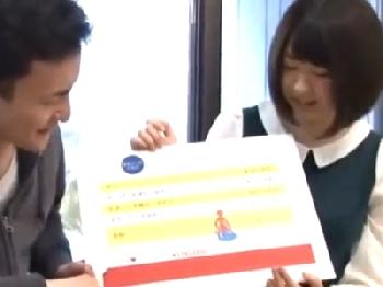 女教師のデカ過ぎる巨乳を揉みまくり性行為