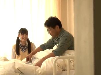 病院で狙われた父の見舞いに来てた女子校生人気のないところへ押し込んで強制婦女暴行!!