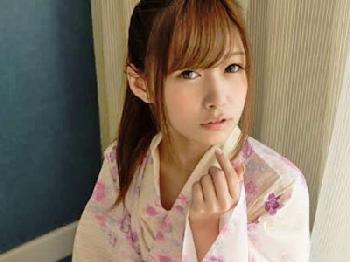 とても綺麗な浴衣女性がデートのあとに熱々楽しく恋人SEX