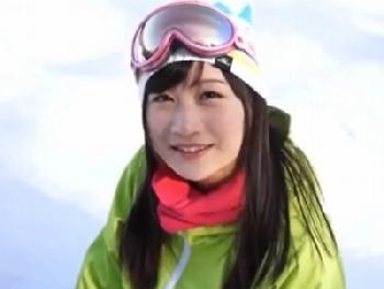 ゲレンデで見つけたガチ素人にコスプレさせて顔面射精ハメ撮り