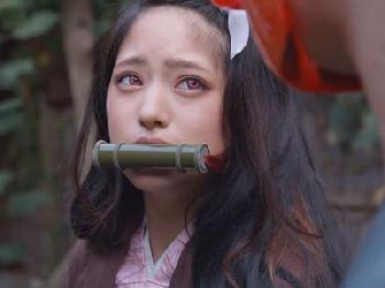 鬼になってしまった妹を元に戻すため膣内に妖力放出!!